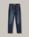 Jeans Slim Efecto Lavado,AZUL MARINO